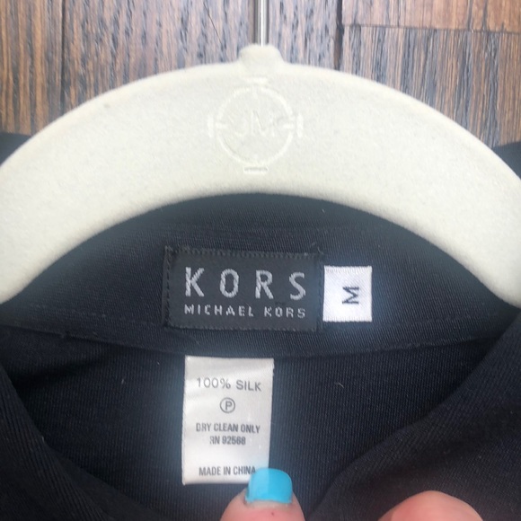 KORS MIchael Kors 100% silk bouse - Picture 2 of 6